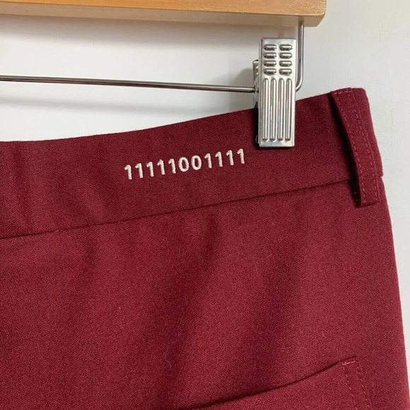 Societe Anonyme‎ Men's 100% Wool Made In Italy Straight Leg Trousers Size M - Picture 3 of 16